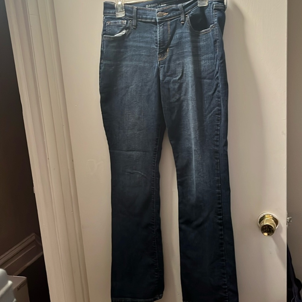 Old navy size 10 mid-rise curvy profile jeans